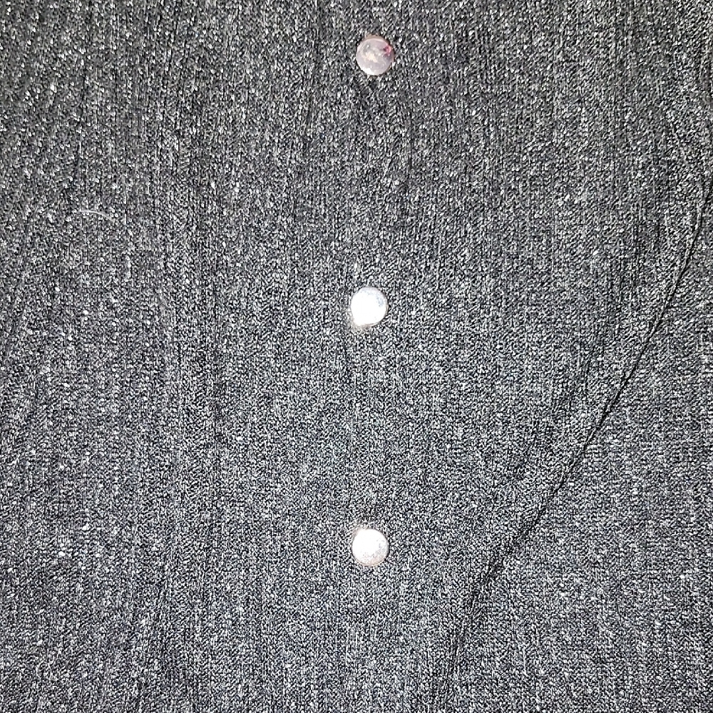 Elegant Black Button-Down Skirt - Picture 2 of 2